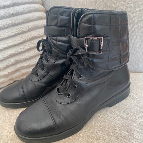 Channel half boot size 38 in black - Picture 1 of 5